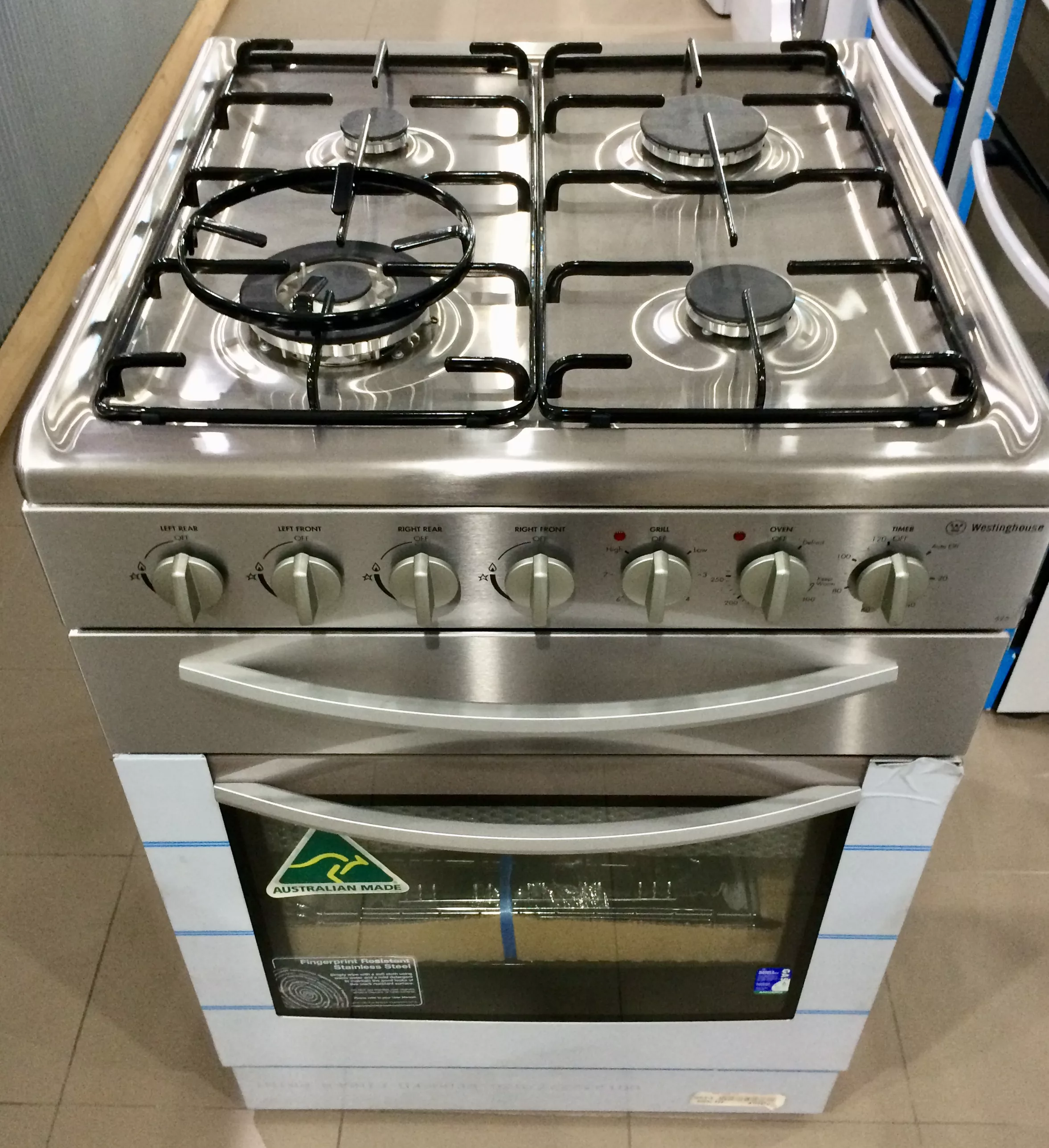 Westinghouse Gsp625s A Freestanding Stove Gas Cooker Electrolux